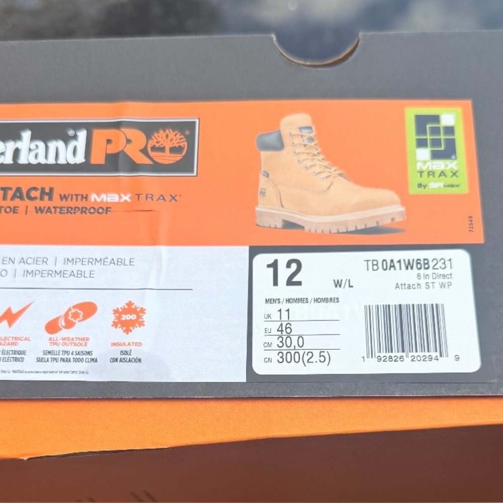 Timberland Pro Tan Waterproof Boots